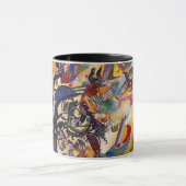 Wassily Kandinsky - Zusammensetzung 7 Abstrakt Art Tasse (Zentrum)