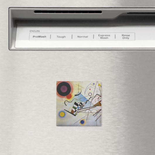 Wassily Kandinsky - Zusammensetzung 8 - Funktionel Magnet (In Situ (Geschirrspüler))