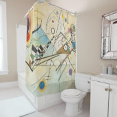 Wassily Kandinsky-Zusammensetzung IV 1911-Abstrakt Duschvorhang (Beispiel)