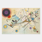 Wassily Kandinsky-Zusammensetzung IV 1911-Abstrakt Geschenkpapier Set (Vorderseite)