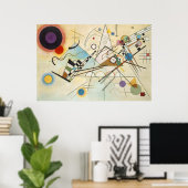 Wassily Kandinsky-Zusammensetzung IV 1911-Abstrakt Poster (Heimbüro)