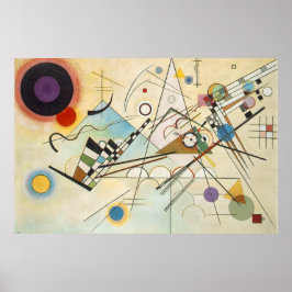 Wassily Kandinsky-Zusammensetzung IV 1911-Abstrakt Poster