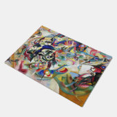 WASSILY KANDINSKY - Zusammensetzung VII 1913 Fußmatte (Schrägansicht)