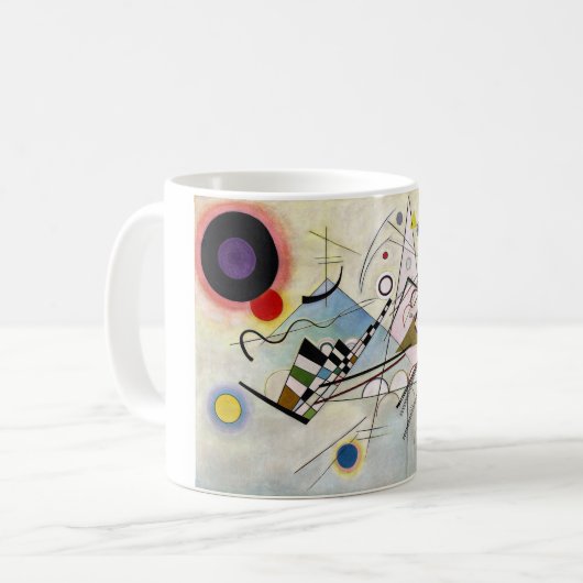 WASSILY KANDINSKY - Zusammensetzung VIII 1923 Kaffeetasse (Vorderseite Links)