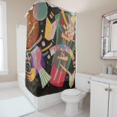 Wassily Kandinsky - Zusammensetzung X, 1939 Duschvorhang (Beispiel)
