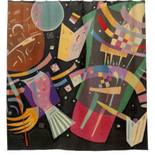 Wassily Kandinsky - Zusammensetzung X, 1939 Duschvorhang