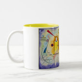 Wassily Kandinsky's Jaune Rouge Bleu Zweifarbige Tasse (Links)