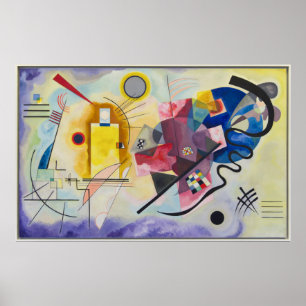 Wassisch-Kandinsky  Gelb-Rot-Blau - 1925 Poster