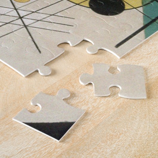 Wassisch Kandinsky - Kreise in einem Kreis Puzzle (Seite)