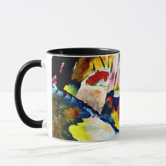 Wassisch Kandinsky - Landschaft mit Regen Tasse (Links)