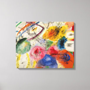 Wassisch Kandinsky - Schwarze Linien Leinwanddruck