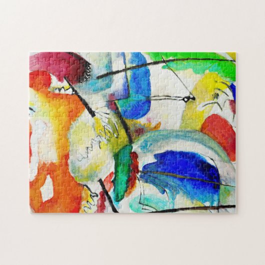 Wassisch Kandinsky - Seebächter Puzzle (Horizontal)