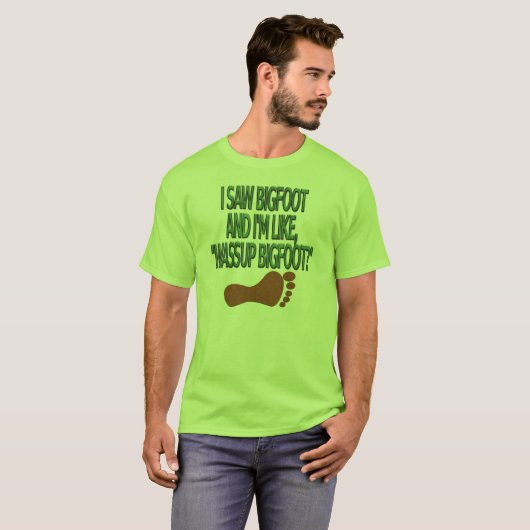 Wassup Bigfoot T-Shirt (Vorne ganz)
