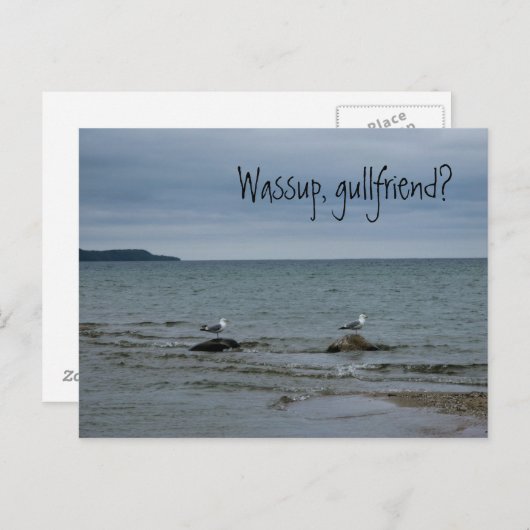 Wassup, Freund? Postkarte (Vorne/Hinten)