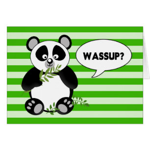 WASSUP - Hi - Panda Bear - Humor