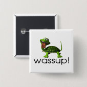 Wassup Schildkröte Button (Vorne & Hinten)