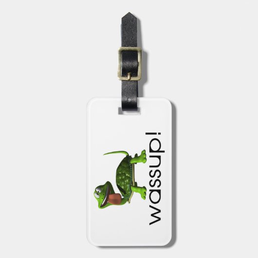 Wassup Schildkröte Gepäckanhänger (Vorderseite vertikal)
