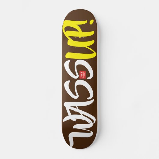 WASSUP-Skateboard Skateboard (Vorderseite)