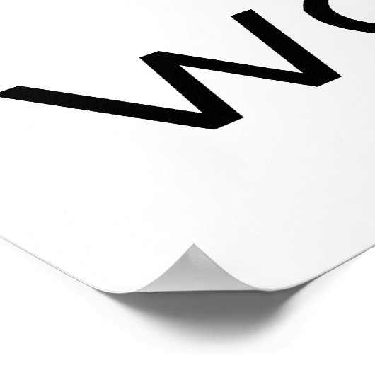 Wassup Turtle Poster (Ecke)