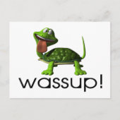Wassup Turtle Postkarte (Vorderseite)
