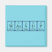 Wassus Periodenmagnet Magnet (Vorne)