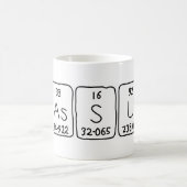 Wassus periodische Tasse von Tabellenwörtern (Mittel)