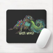 Waste World – Eco-Protest-Mauspad Mousepad (Mit Mouse)