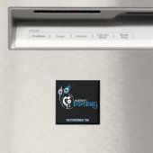 WastedInBombay.com Magnet (In Situ (Geschirrspüler))