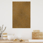 Wasteland Hex Map Poster (Küche)