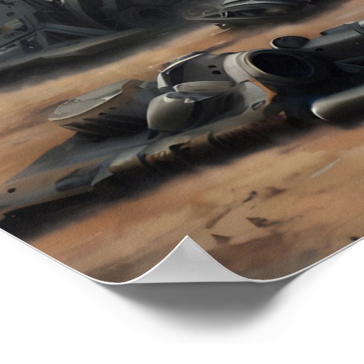 Wasteland Poster (Ecke)