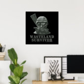 Wasteland Survivor Poster (Heimbüro)
