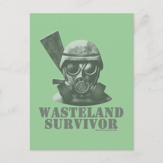 Wasteland Survivor Postkarte (Vorderseite)