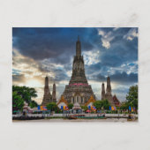 Wat Arun Bangkok Thailand Postkarte (Vorderseite)