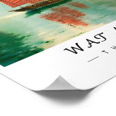 Wat Arun Bangkok Thailand  Wall Art, Temple Poster (Ecke)