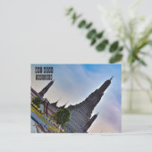 Wat Arun in Bangkok Postkarte (Stehend Vorderseite)