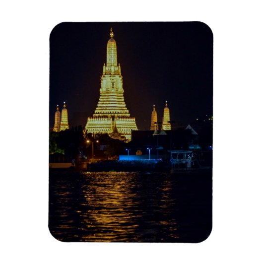 Wat Arun in Bangkok Thailand Magnet (Vertikal)
