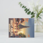 Wat Arun Postcard Postkarte (Stehend Vorderseite)