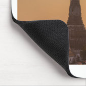 Wat Arun Temple bangkok Thailand bei Sonnenunterga Mousepad (Ecke)