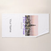 Wat Arun Temple Bangkok Thailand Sunset Souvenir Badehandtuch (Badehandtuch)