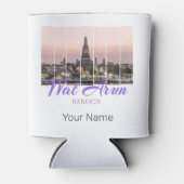 Wat Arun Temple Bangkok Thailand Sunset Souvenir Dosenkühler (Vorderseite)