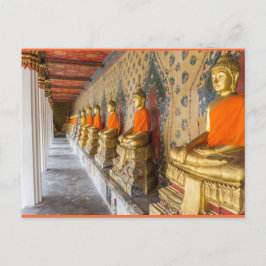 Wat Arun Temple Dawn Bangkok Thailand Postkarte