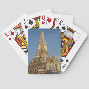Wat Arun temple in Bangkok Thailand Spielkarten
