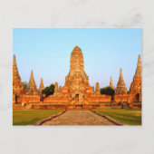 Wat Chaiwatthanaram Postkarte (Vorderseite)