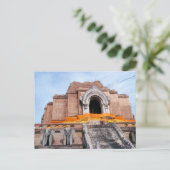 Wat Chedi Luang Postkarte (Stehend Vorderseite)