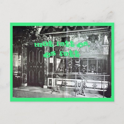 Wat fott es, es fott Dresden green vault Juwelen Postkarte (Vorderseite)