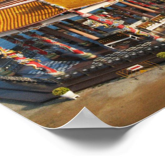 Wat Koh Loi ... Sriracha, Chonburi, Thailand Poster (Ecke)