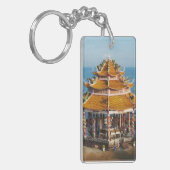 Wat Koh Loi ... Sriracha, Chonburi, Thailand Schlüsselanhänger (Vorderseite links)