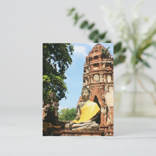 Wat Mahathat Postcard Postkarte (Stehend Vorderseite)