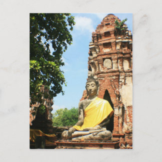 Wat Mahathat Postcard Postkarte
