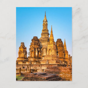 Wat Mahathat Postkarte